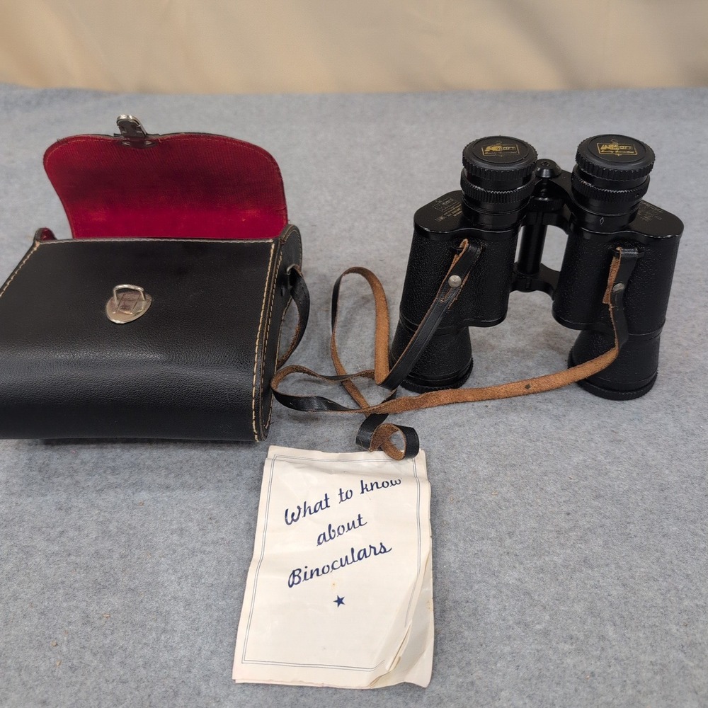 Vintage Kmart Special 7x35 Binoculars S.S. Kresge Co Precision Coated Lens Case - Picture 1 of 7